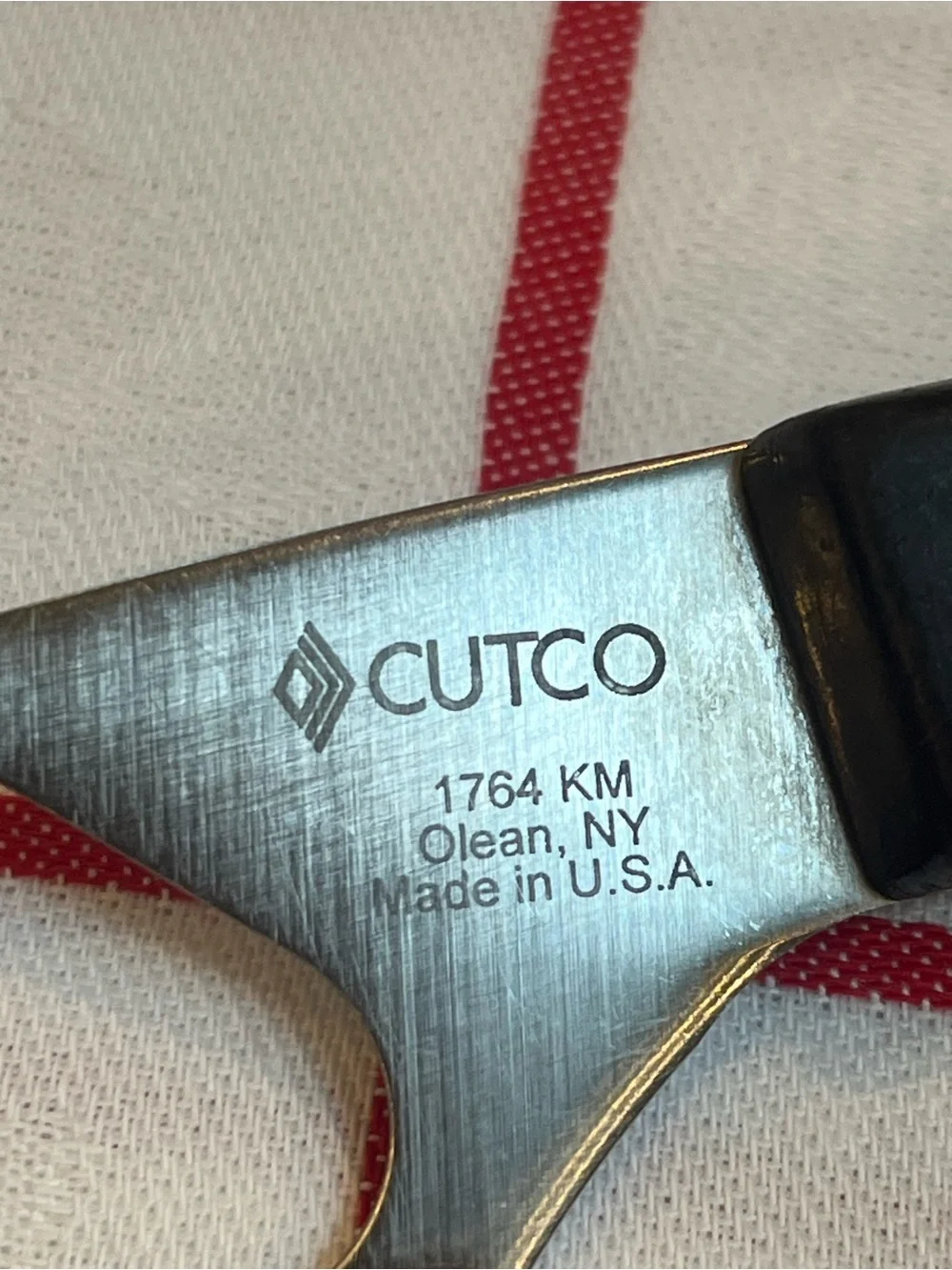 Cutco Black Handle Cheese and steak Knife well loved